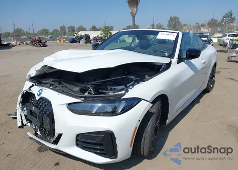 2025 BMW 4 Series 430I z USA, uszkodzony, nr VIN WBA33DB05SCU19548